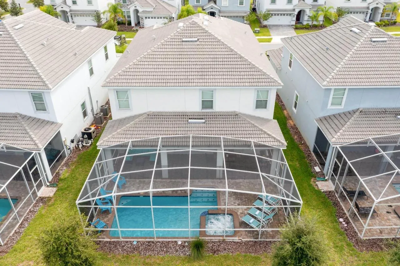 达文波特Stunning 9 Bd Single Family W/ Pool @ Champions Gate 1508别墅 美国