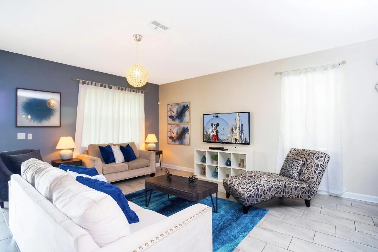 达文波特Stunning 9 Bd Single Family W/ Pool @ Champions Gate 1508别墅 0*, 达文波特
