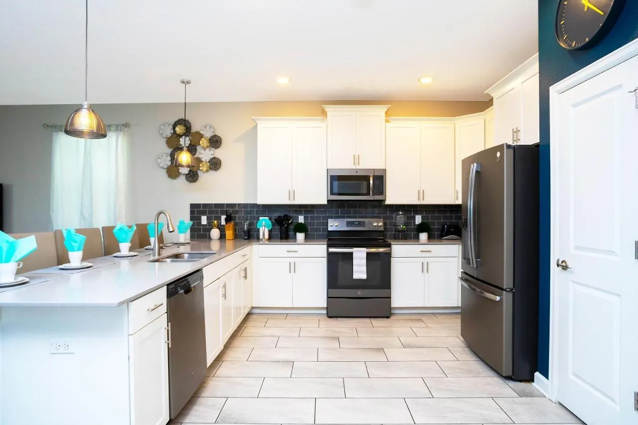 达文波特Stunning 9 Bd Single Family W/ Pool @ Champions Gate 1508别墅 度假居