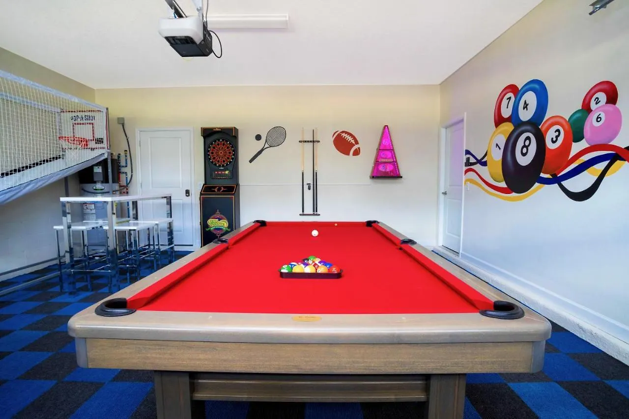 达文波特Stunning 9 Bd Single Family W/ Pool @ Champions Gate 1508别墅 美国