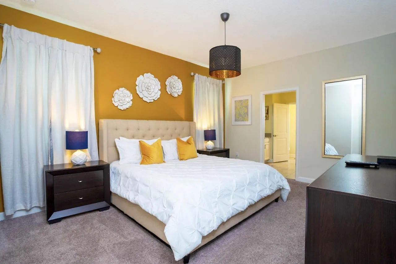 达文波特Stunning 9 Bd Single Family W/ Pool @ Champions Gate 1508别墅 度假居 达文波特