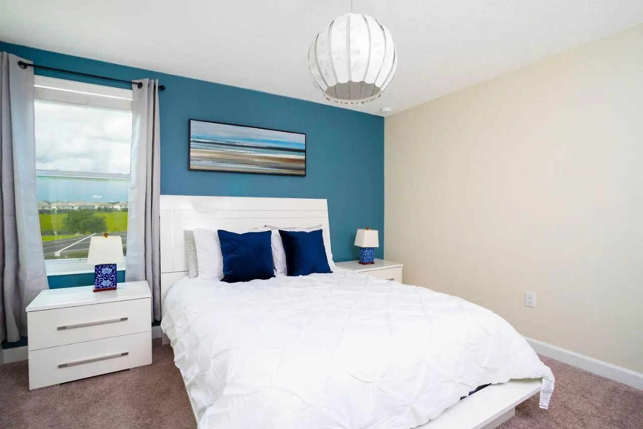 达文波特Stunning 9 Bd Single Family W/ Pool @ Champions Gate 1508别墅 度假居