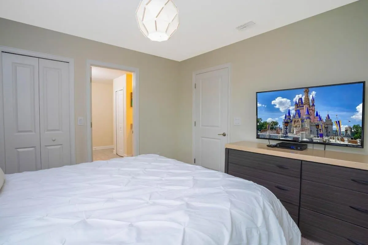 度假居 达文波特Stunning 9 Bd Single Family W/ Pool @ Champions Gate 1508别墅