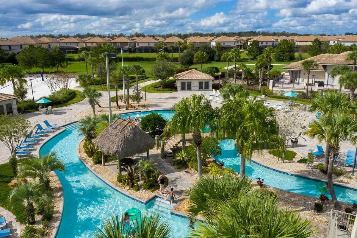 度假居 达文波特Stunning 9 Bd Single Family W/ Pool @ Champions Gate 1508别墅