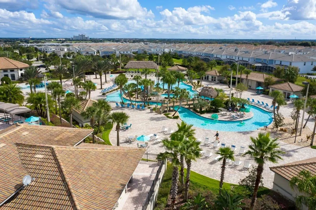 度假居 达文波特Stunning 9 Bd Single Family W/ Pool @ Champions Gate 1508别墅 美国