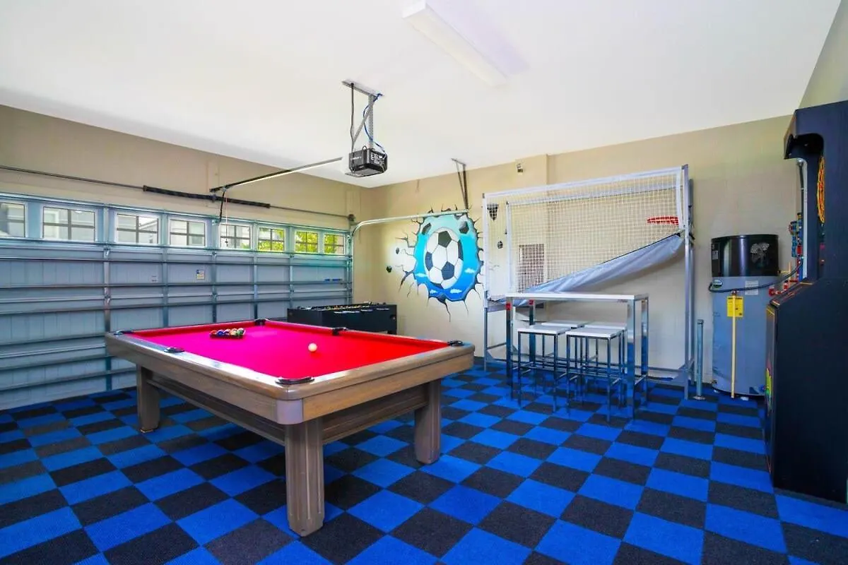 度假居 达文波特Stunning 9 Bd Single Family W/ Pool @ Champions Gate 1508别墅 美国