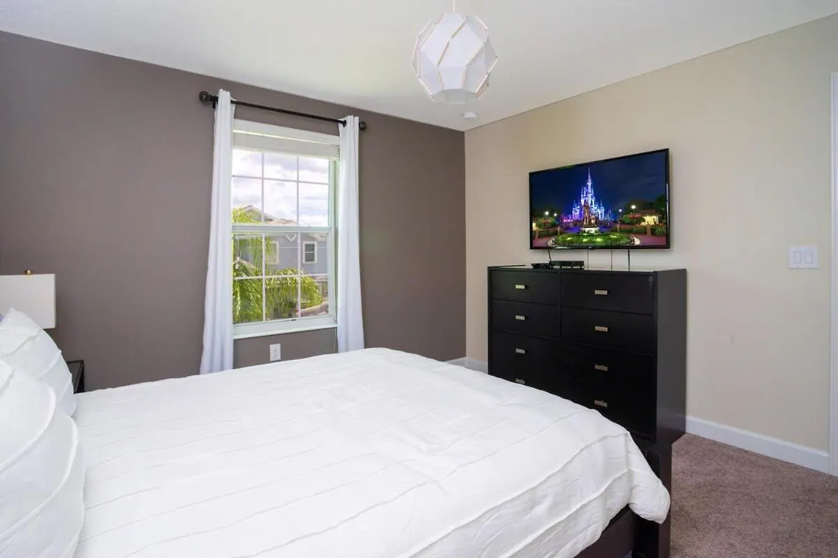达文波特Stunning 9 Bd Single Family W/ Pool @ Champions Gate 1508别墅 度假居