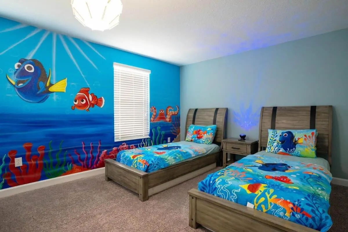 达文波特Stunning 9 Bd Single Family W/ Pool @ Champions Gate 1508别墅 美国